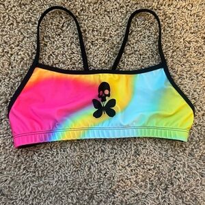 Betty Designs Unicorn Bikini Top, size M